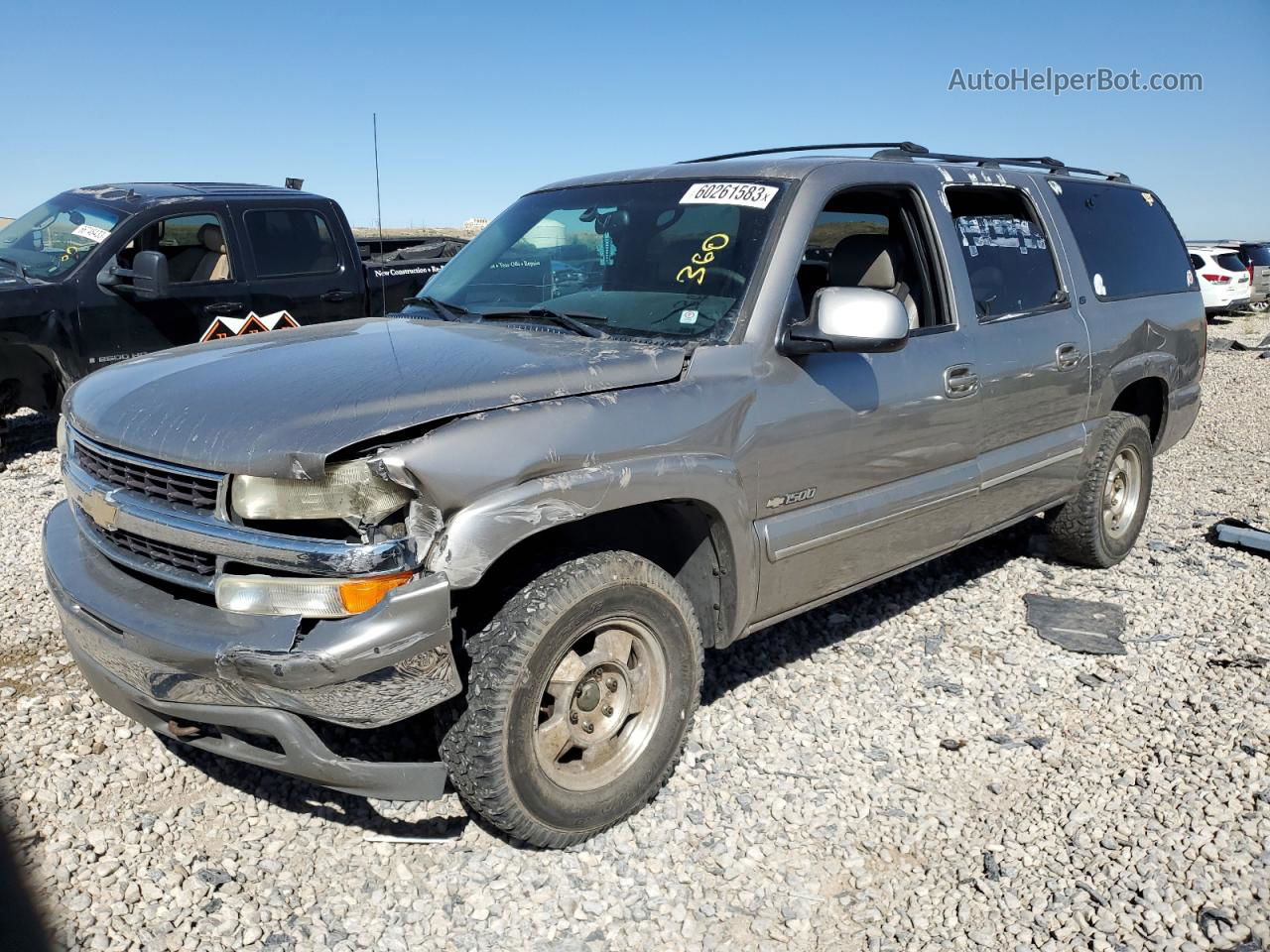 2000 Chevrolet Suburban K1500 Gold vin: 3GNFK16T7YG219290