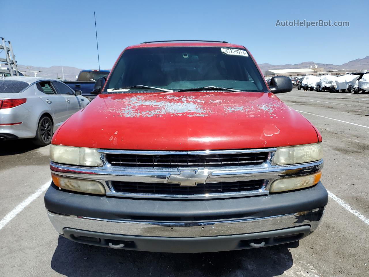 2000 Chevrolet Suburban K1500 Red vin: 3GNFK16T8YG130313