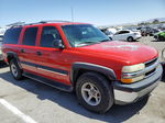 2000 Chevrolet Suburban K1500 Red vin: 3GNFK16T8YG130313