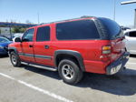 2000 Chevrolet Suburban K1500 Red vin: 3GNFK16T8YG130313