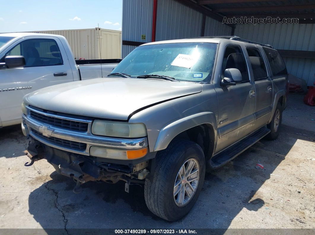 2000 Chevrolet Suburban Lt Tan vin: 3GNFK16T8YG144812