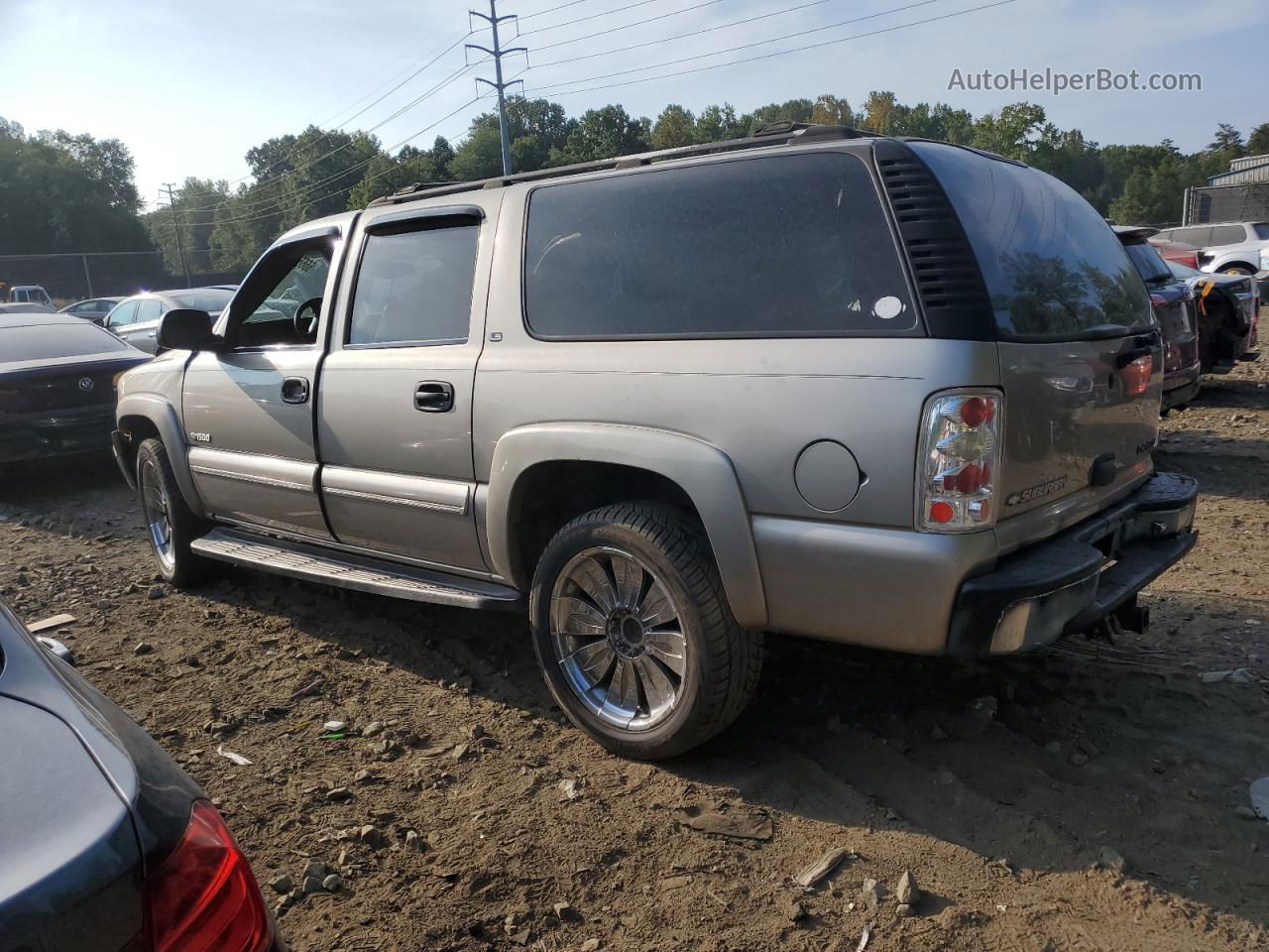 2000 Chevrolet Suburban K1500 Silver vin: 3GNFK16T8YG226538