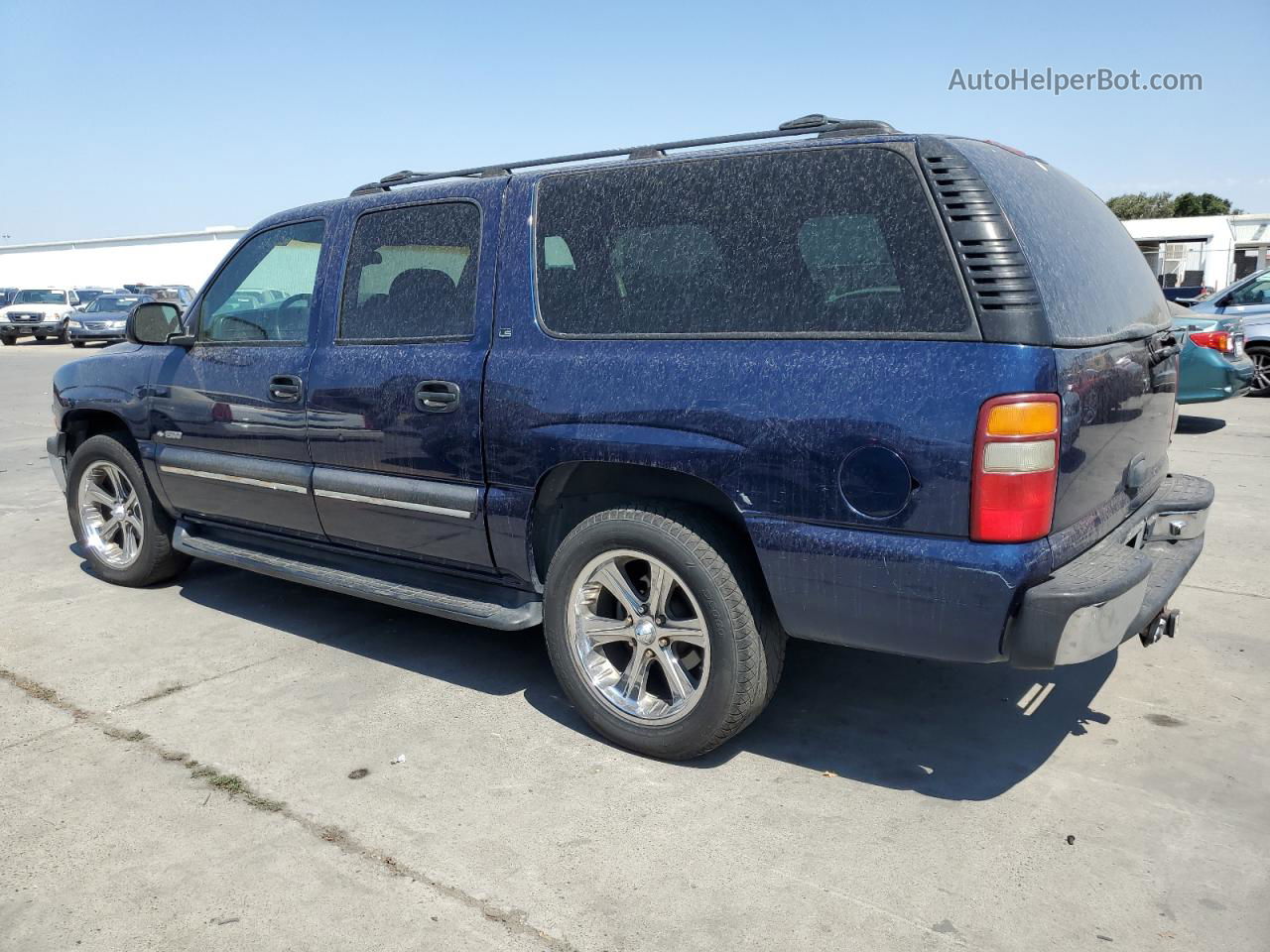 2000 Chevrolet Suburban K1500 Blue vin: 3GNFK16T9YG119823