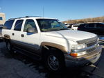 2000 Chevrolet Suburban K1500 White vin: 3GNFK16T9YG130093