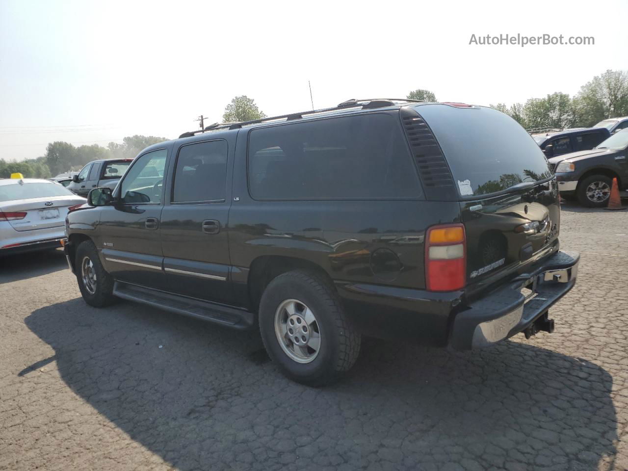 2000 Chevrolet Suburban K1500 Black vin: 3GNFK16T9YG166253