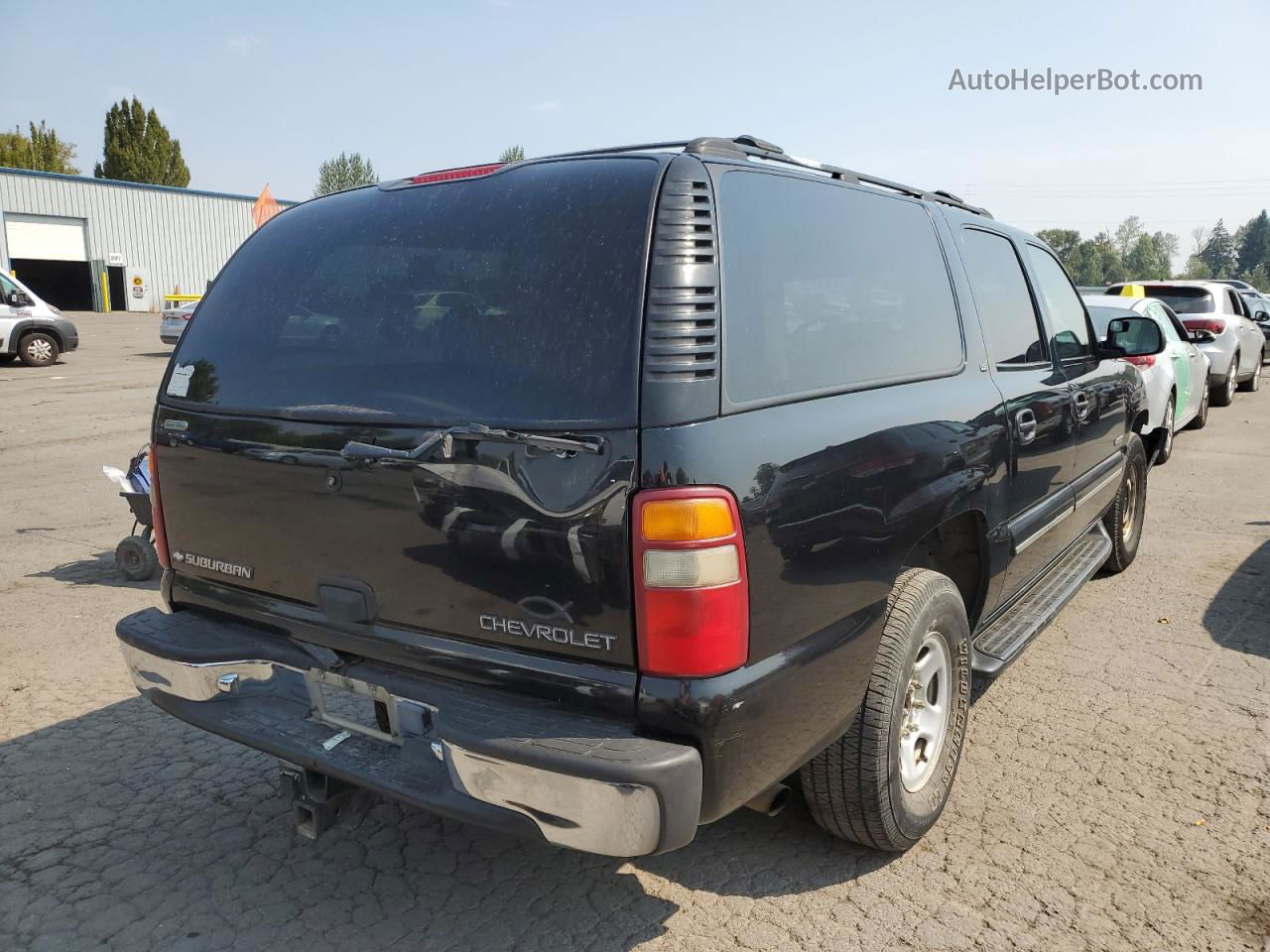 2000 Chevrolet Suburban K1500 Black vin: 3GNFK16T9YG166253