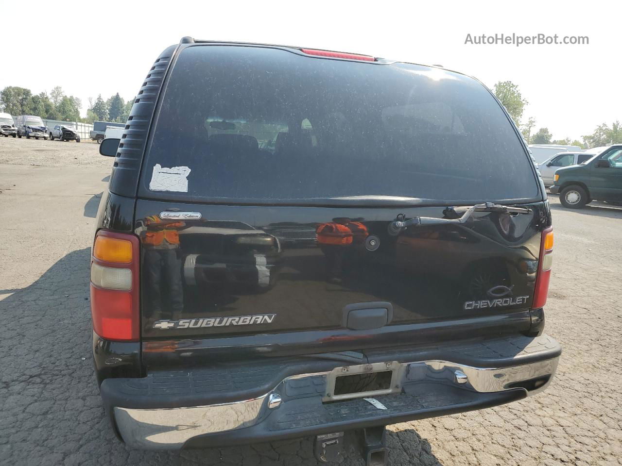 2000 Chevrolet Suburban K1500 Black vin: 3GNFK16T9YG166253