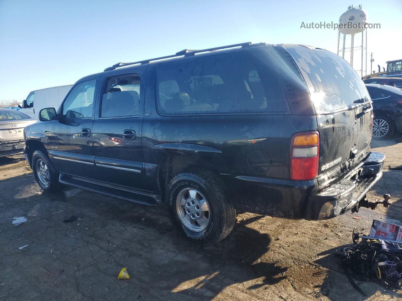 2000 Chevrolet Suburban K1500 Black vin: 3GNFK16TXYG145248