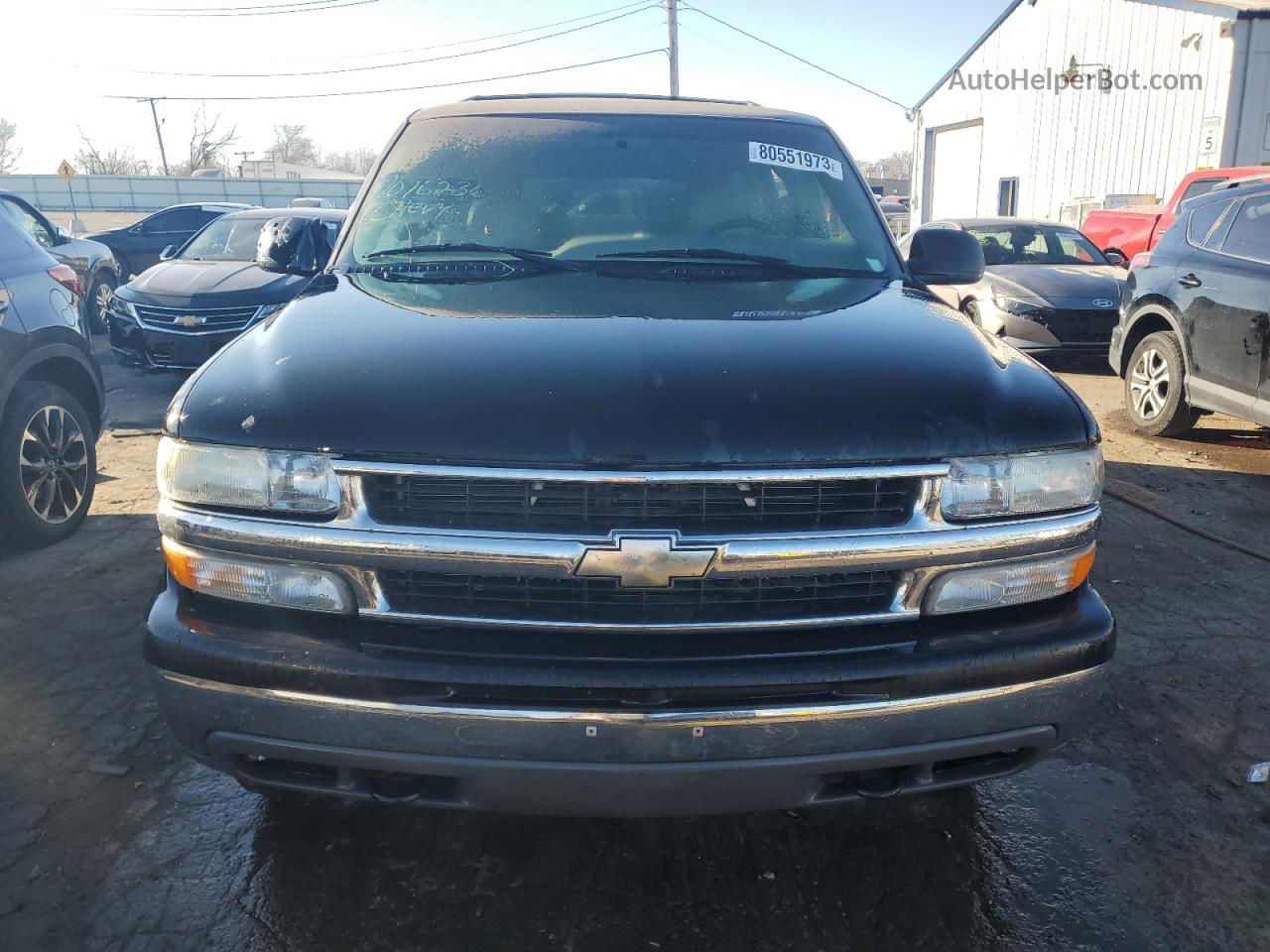 2000 Chevrolet Suburban K1500 Black vin: 3GNFK16TXYG145248