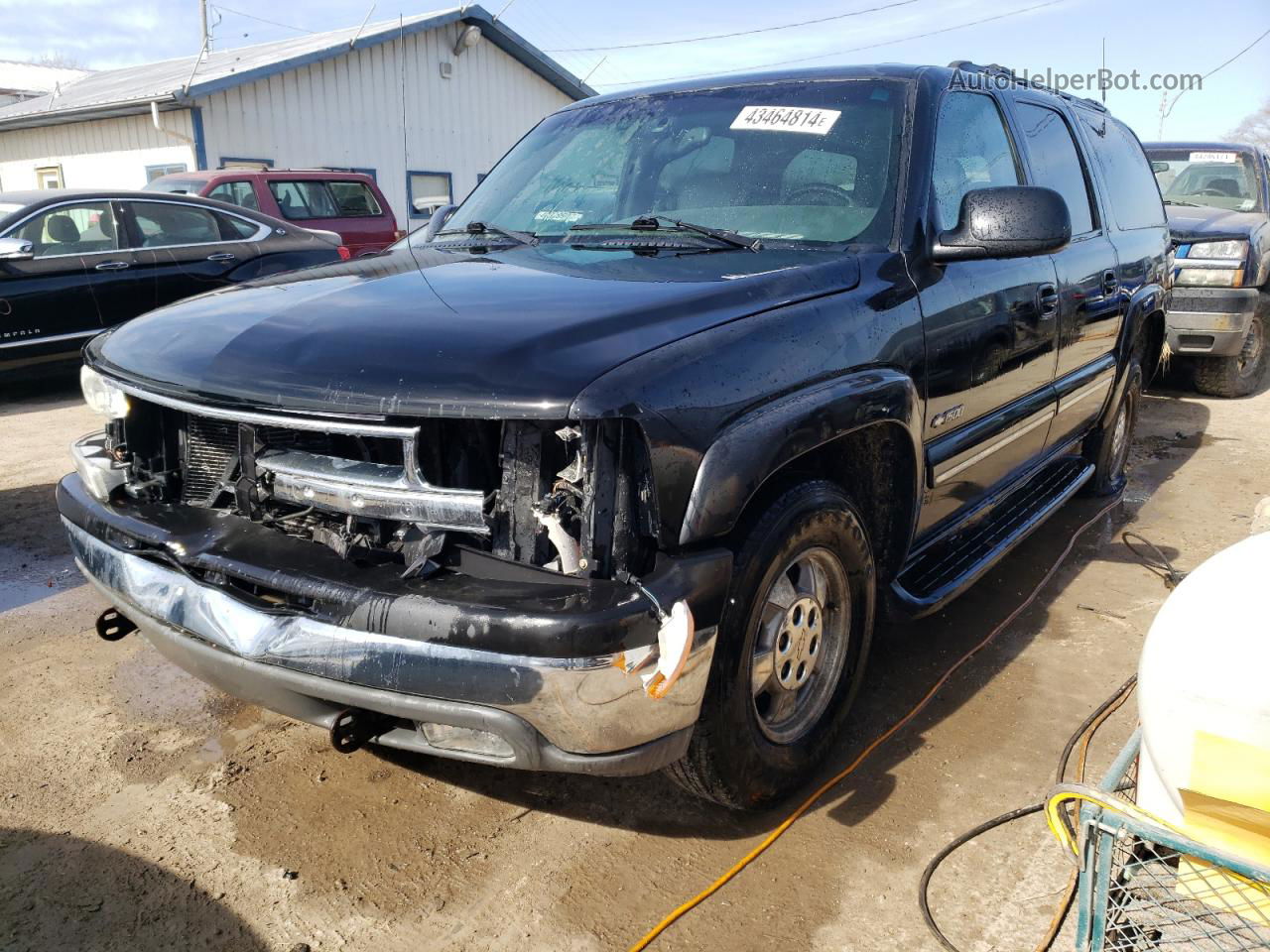 2000 Chevrolet Suburban K1500 Black vin: 3GNFK16TXYG150918