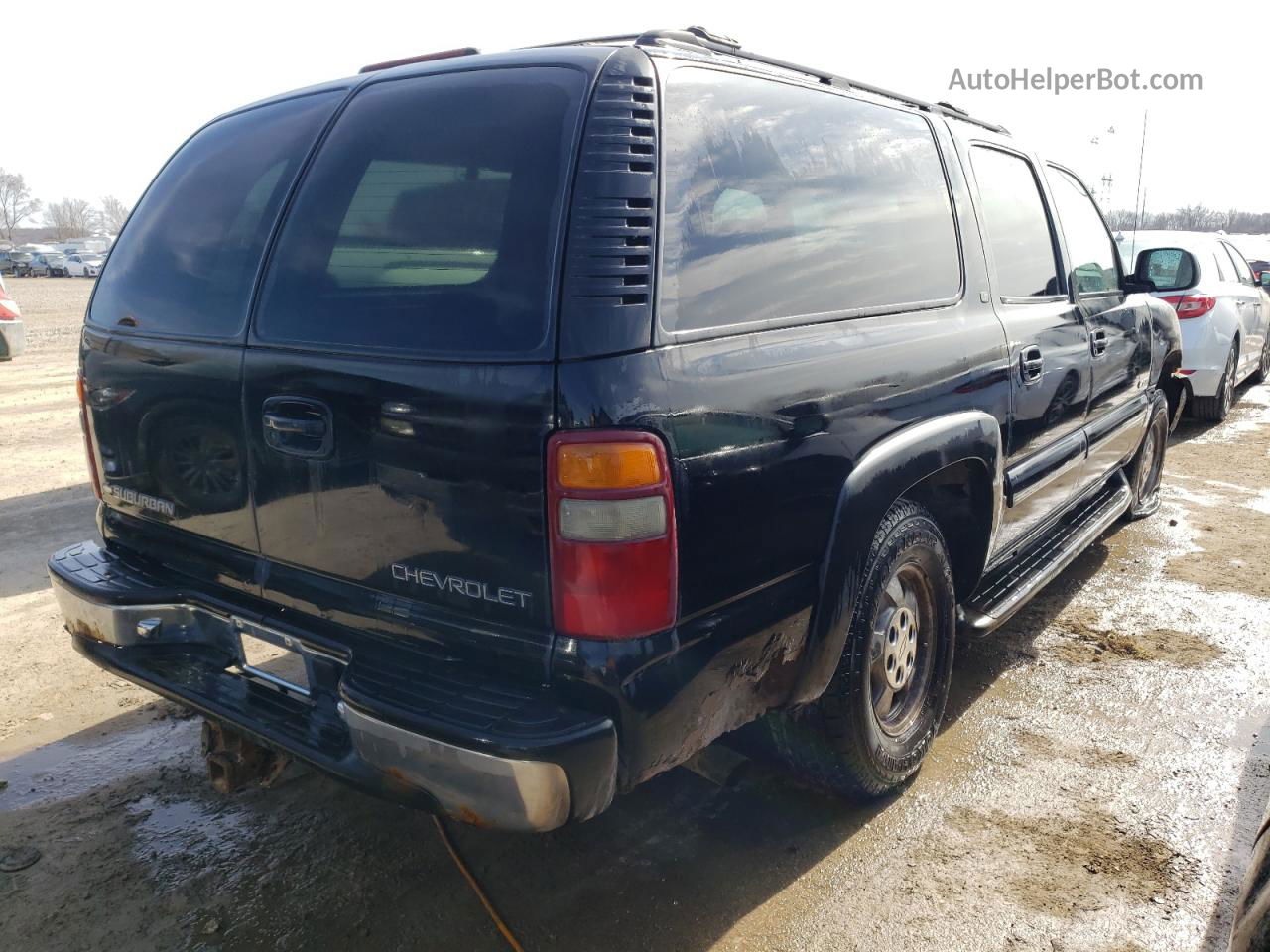 2000 Chevrolet Suburban K1500 Black vin: 3GNFK16TXYG150918