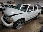 2005 Chevrolet Suburban K1500 White vin: 3GNFK16Z05G131102