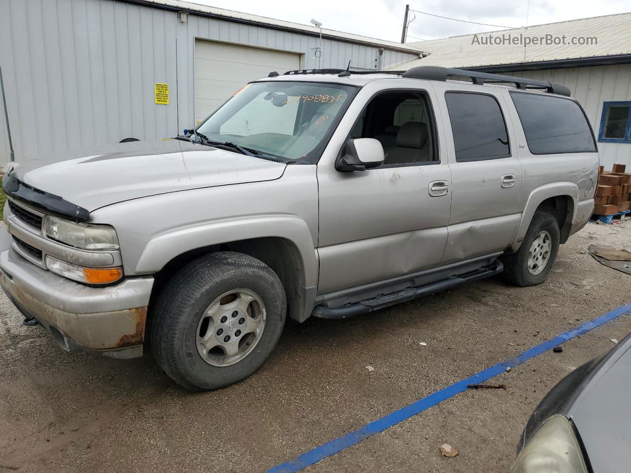 2005 Chevrolet Suburban K1500 Gray vin: 3GNFK16Z05G184771