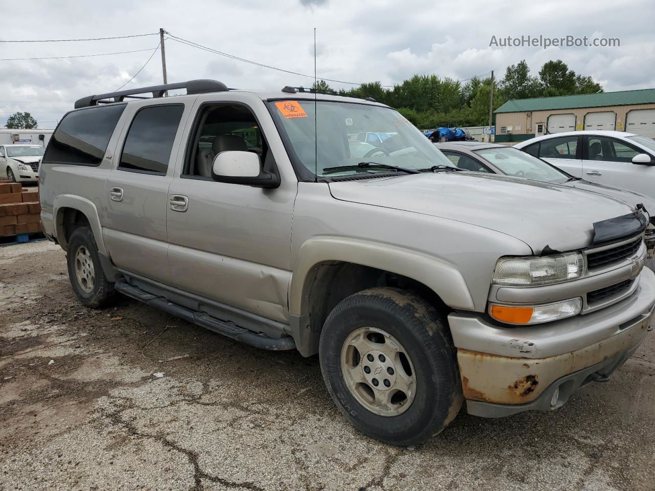 2005 Chevrolet Suburban K1500 Серый vin: 3GNFK16Z05G184771