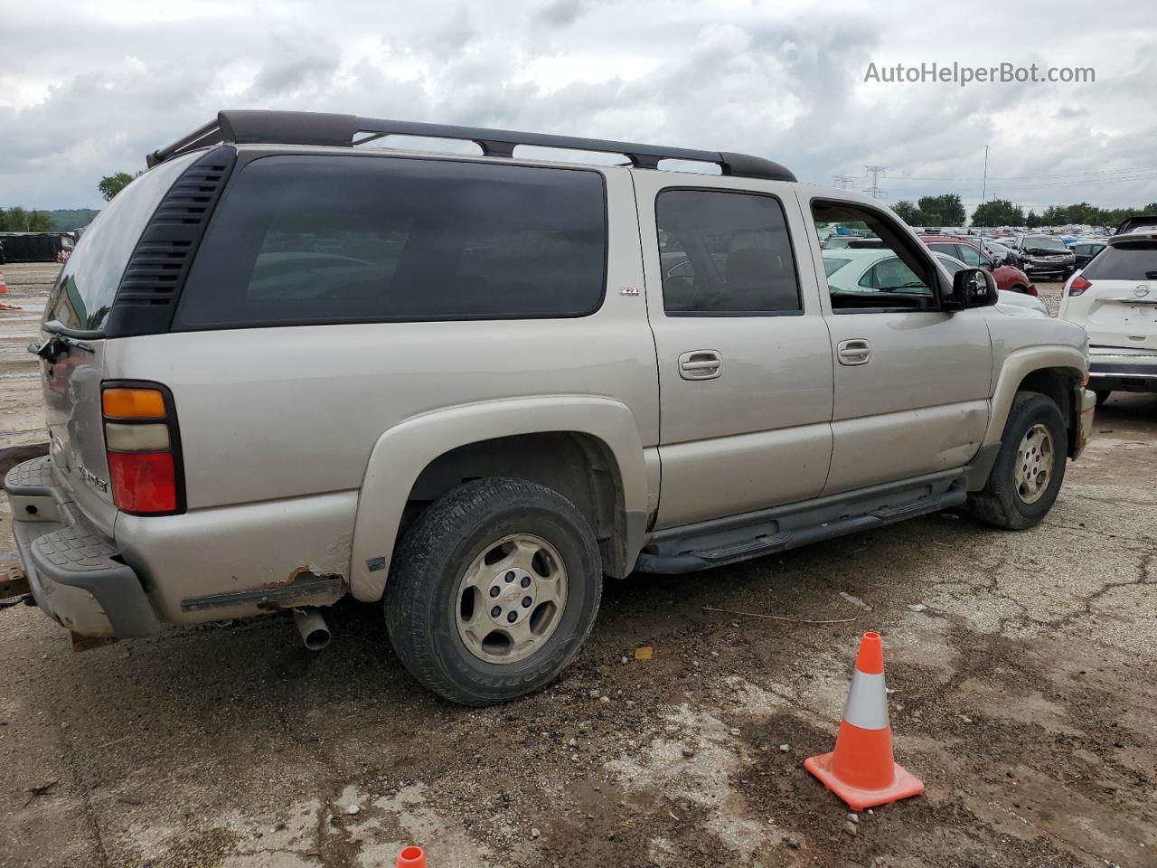 2005 Chevrolet Suburban K1500 Серый vin: 3GNFK16Z05G184771