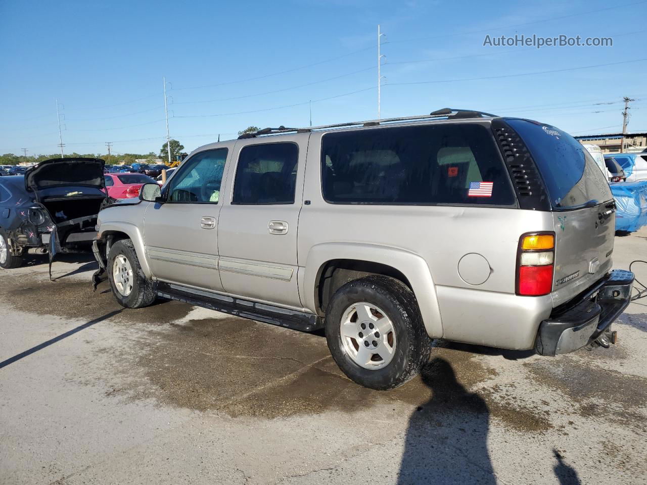 2005 Chevrolet Suburban K1500 Tan vin: 3GNFK16Z05G229157