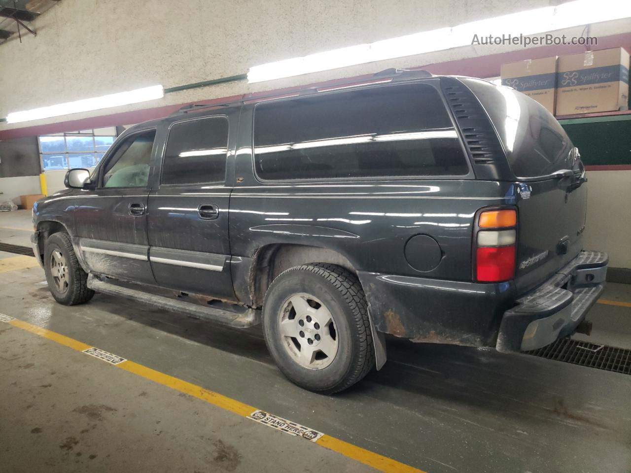 2005 Chevrolet Suburban K1500 Charcoal vin: 3GNFK16Z15G150015