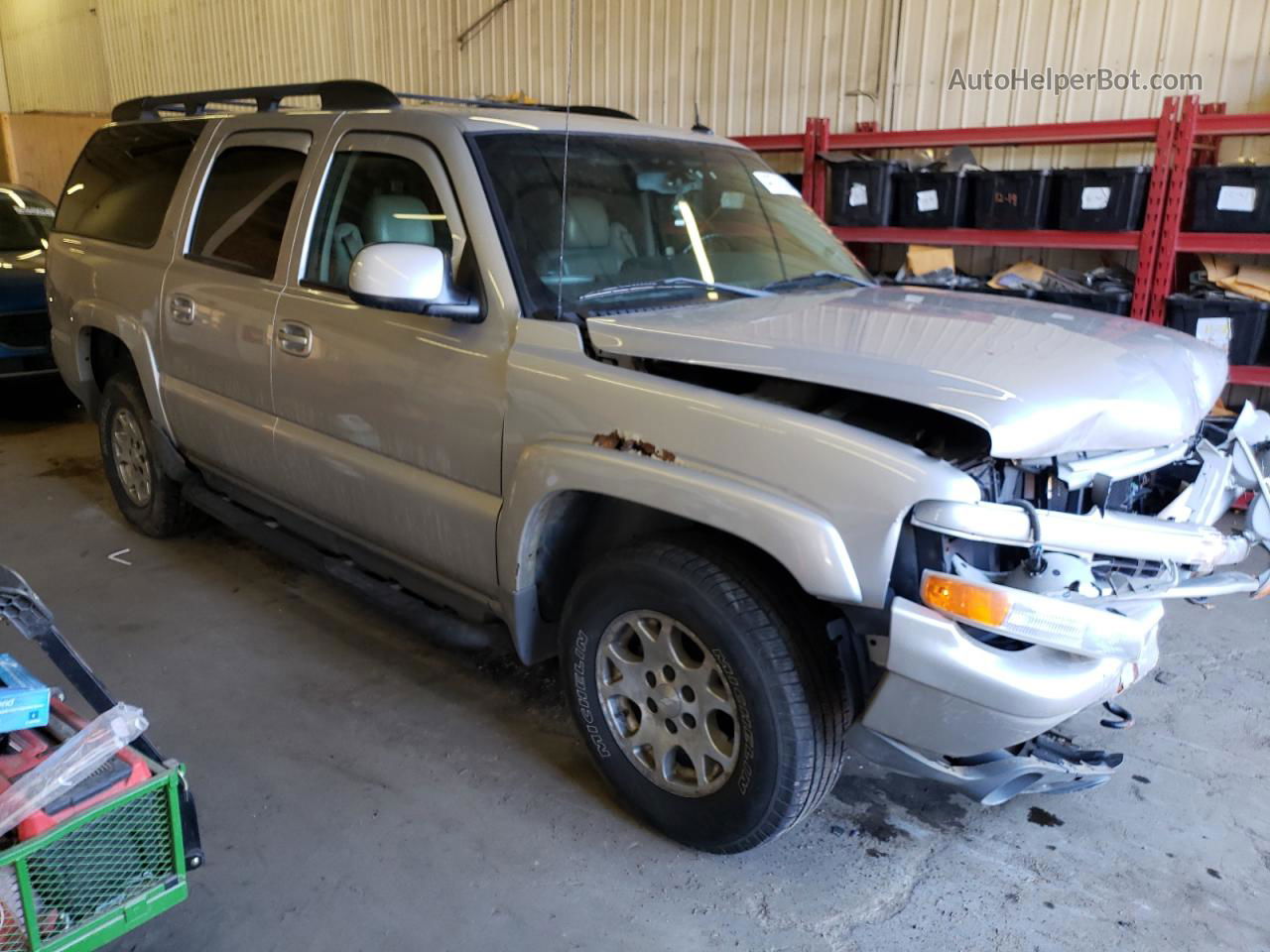 2005 Chevrolet Suburban K1500 Tan vin: 3GNFK16Z15G266881