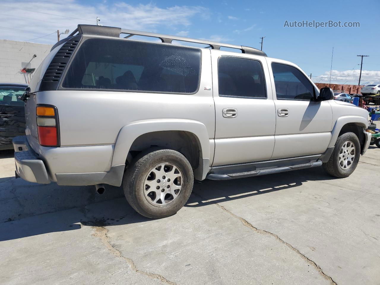 2005 Chevrolet Suburban K1500 Silver vin: 3GNFK16Z25G180320