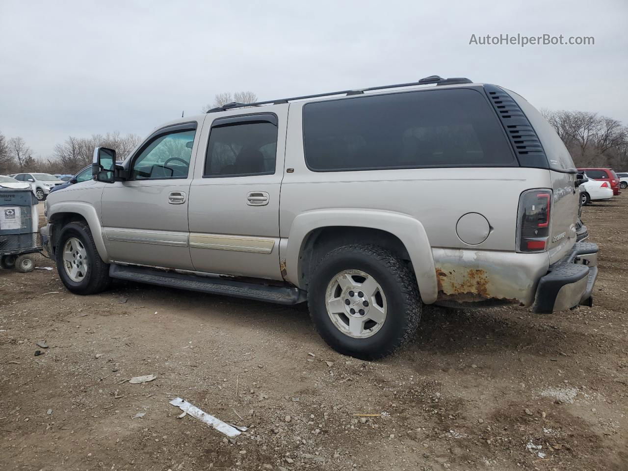 2005 Chevrolet Suburban K1500 Cream vin: 3GNFK16Z25G200159