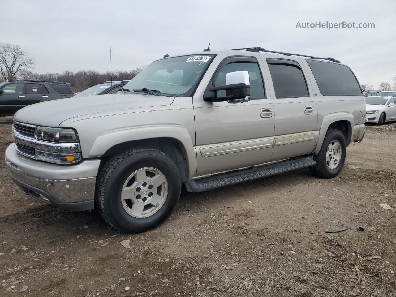 2005 Chevrolet Suburban K1500 Cream vin: 3GNFK16Z25G200159