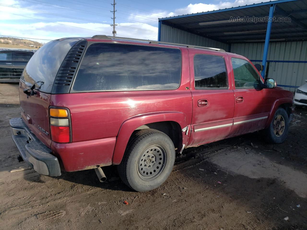 2005 Chevrolet Suburban K1500 Бордовый vin: 3GNFK16Z35G146192