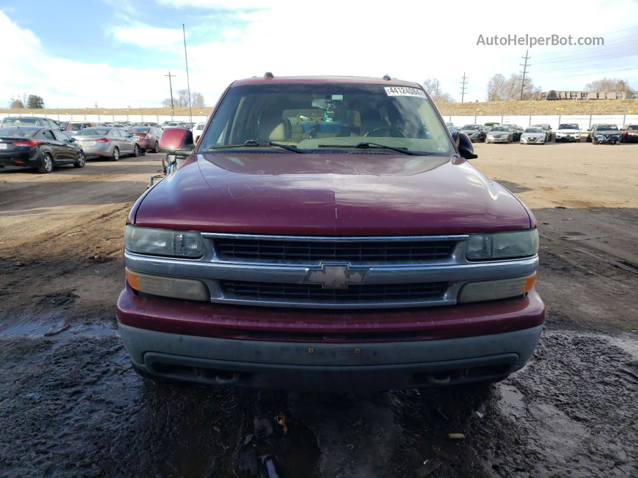 2005 Chevrolet Suburban K1500 Burgundy vin: 3GNFK16Z35G146192