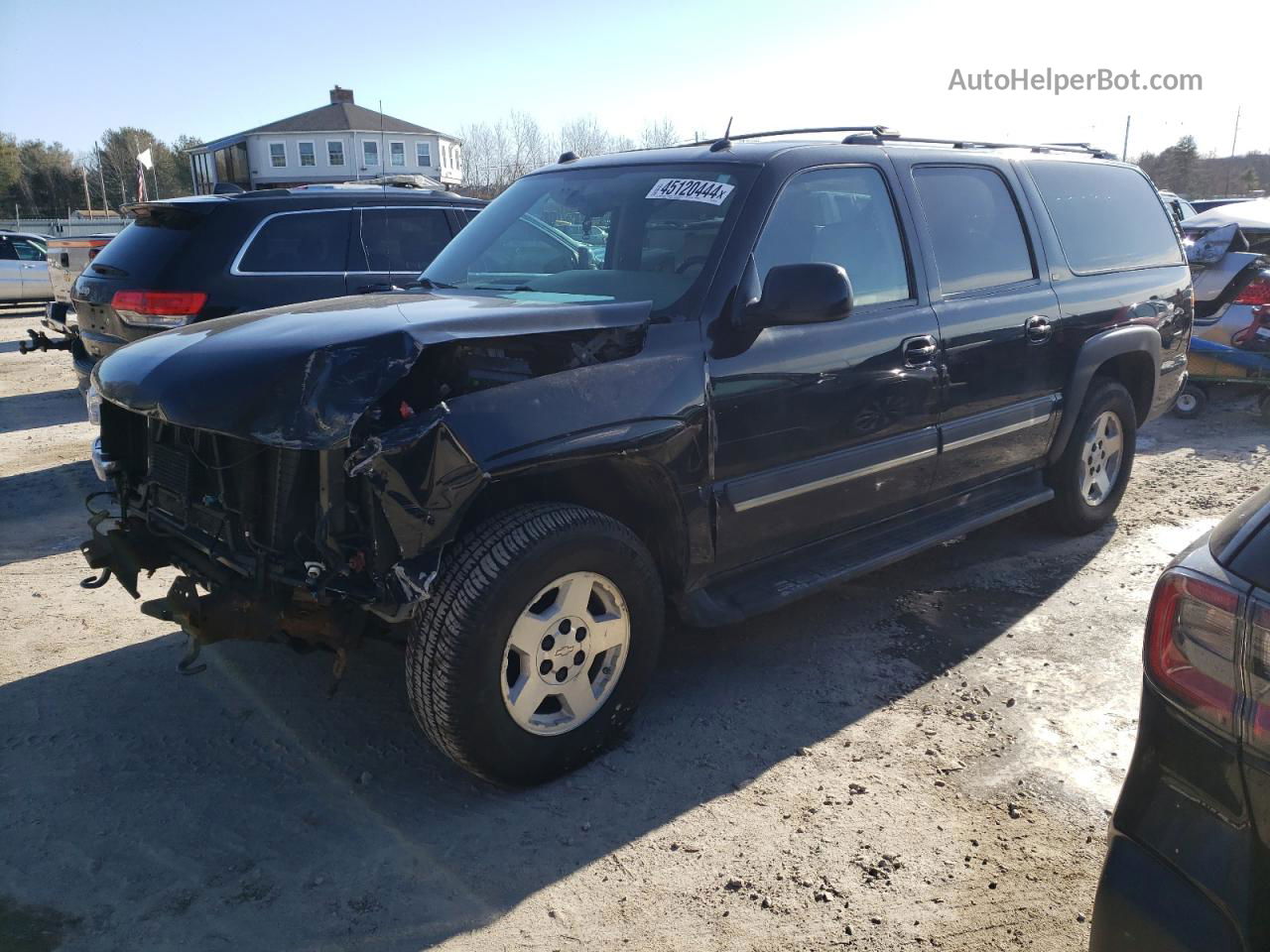 2005 Chevrolet Suburban K1500 Black vin: 3GNFK16Z35G284704