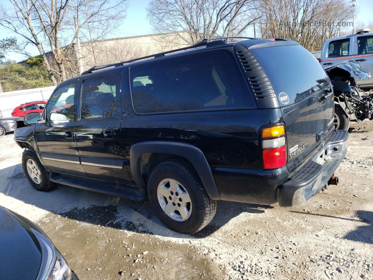 2005 Chevrolet Suburban K1500 Black vin: 3GNFK16Z35G284704