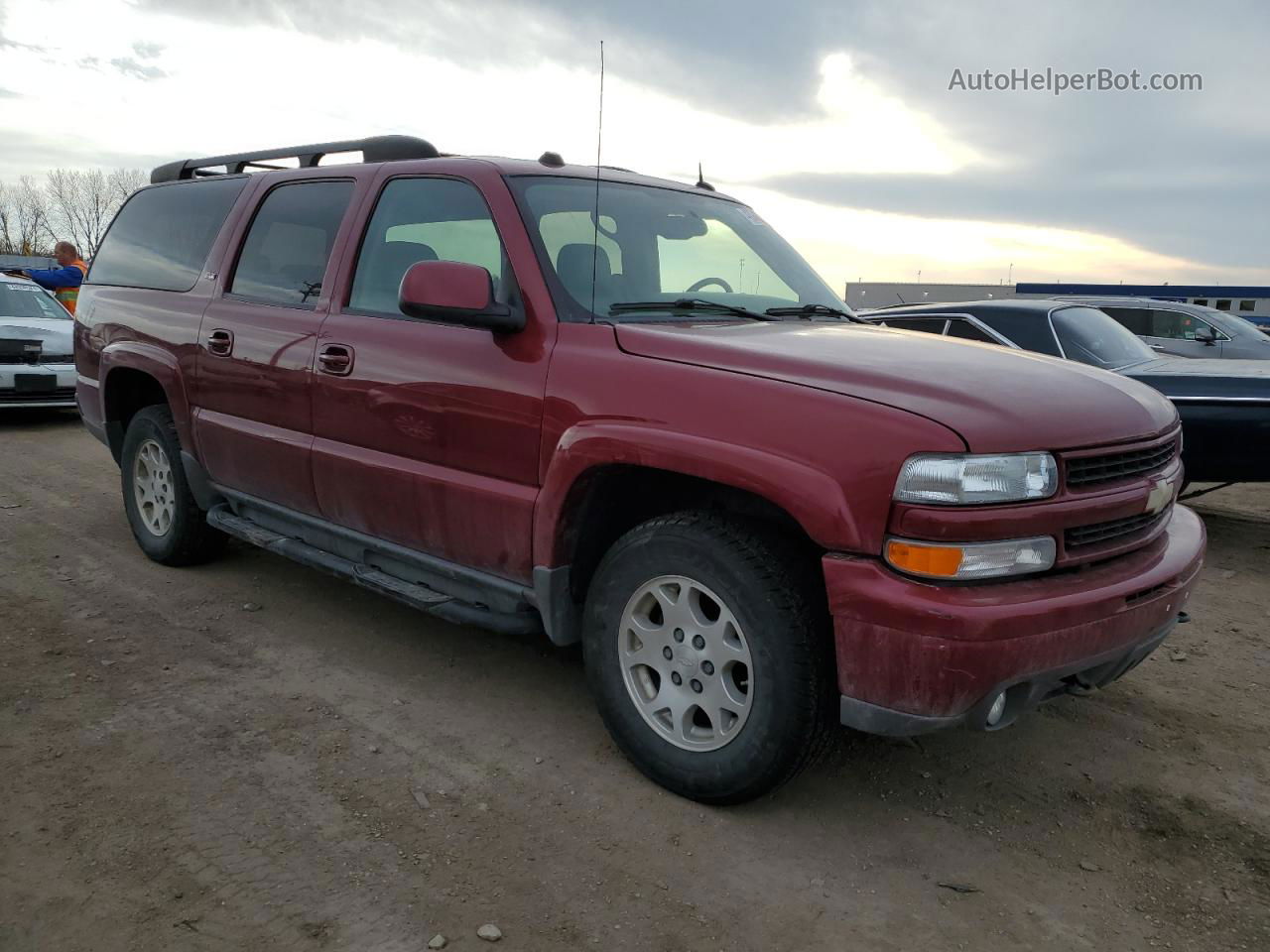 2005 Chevrolet Suburban K1500 Maroon vin: 3GNFK16Z45G162238