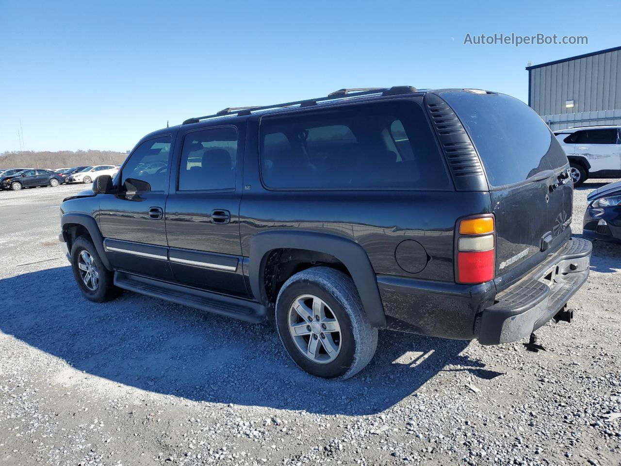 2005 Chevrolet Suburban K1500 Black vin: 3GNFK16Z45G168394