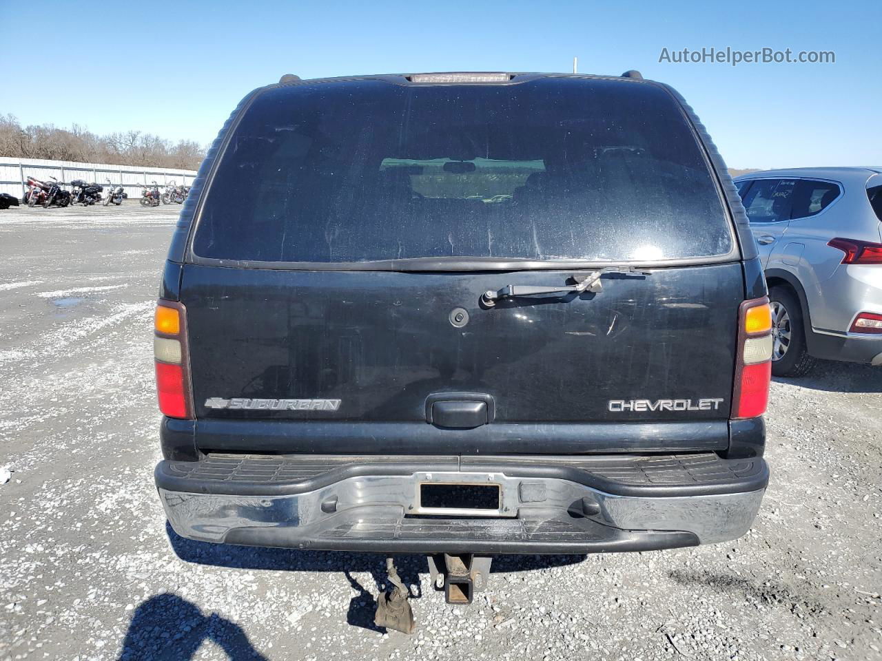 2005 Chevrolet Suburban K1500 Black vin: 3GNFK16Z45G168394