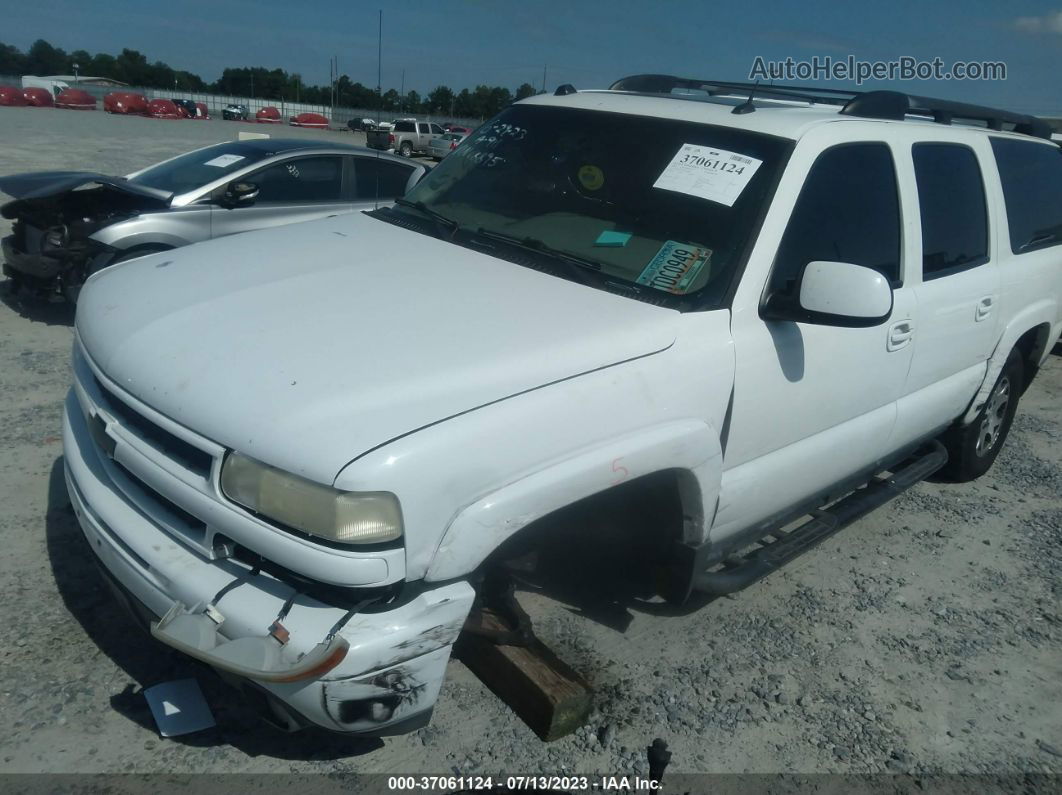 2005 Chevrolet Suburban 1500 Z71 White vin: 3GNFK16Z45G168895