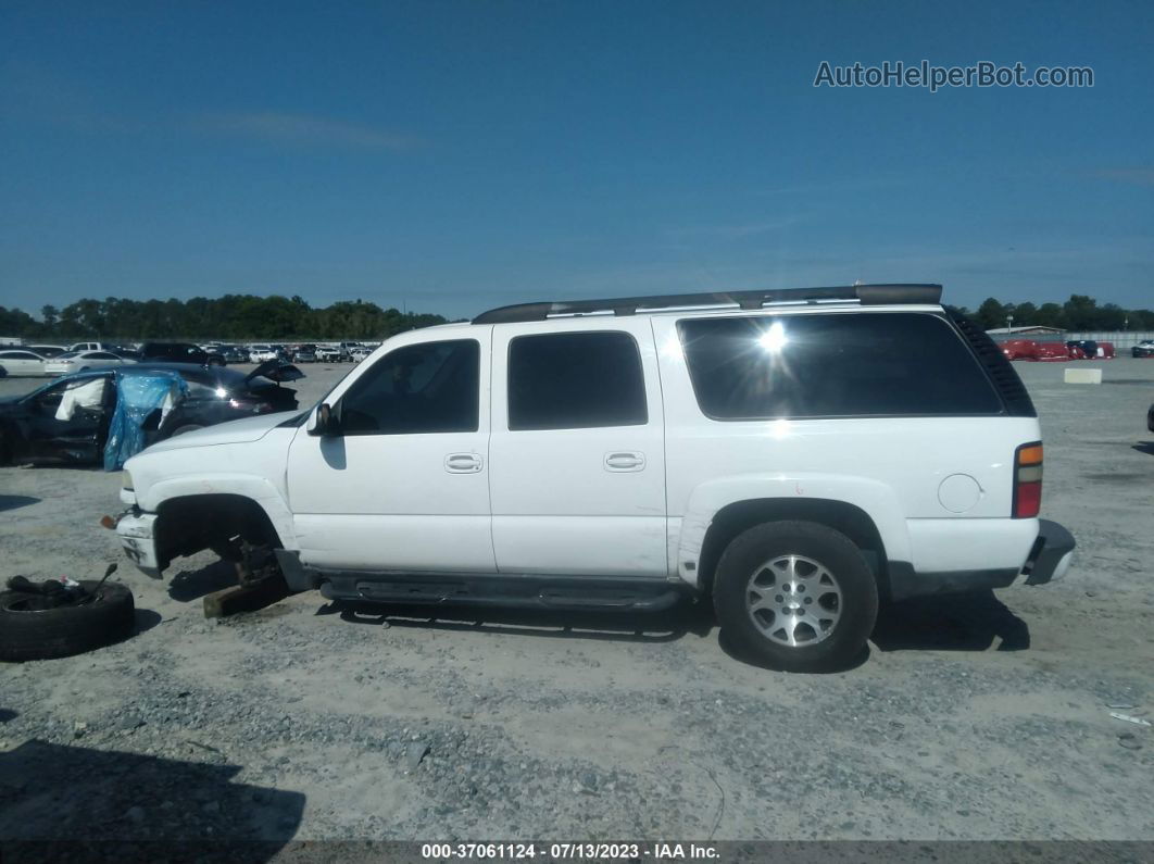 2005 Chevrolet Suburban 1500 Z71 White vin: 3GNFK16Z45G168895