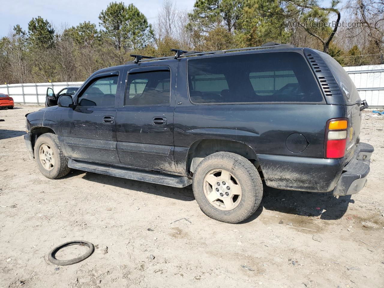 2005 Chevrolet Suburban K1500 Black vin: 3GNFK16Z45G173269