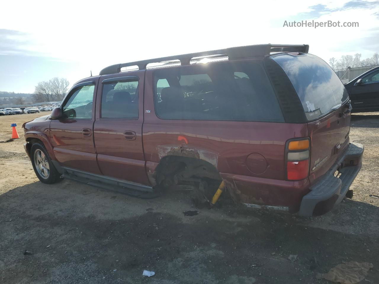 2005 Chevrolet Suburban K1500 Black vin: 3GNFK16Z45G179301