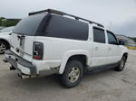 2005 Chevrolet Suburban K1500 White vin: 3GNFK16Z45G189892