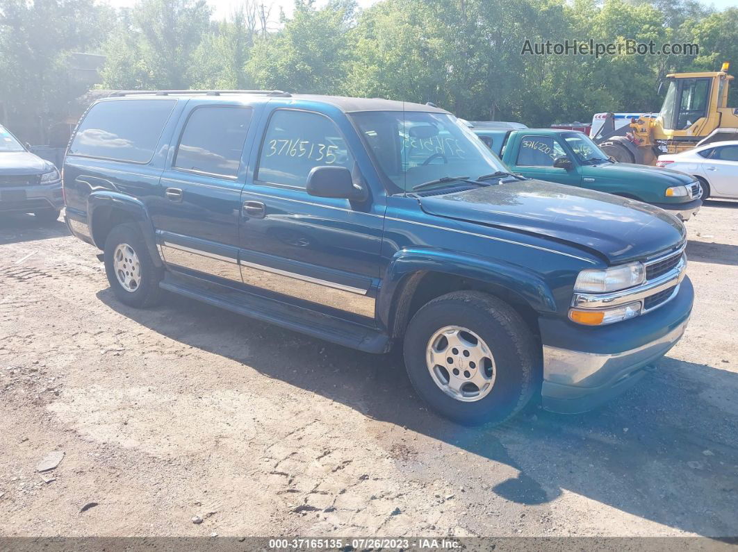 2005 Chevrolet Suburban Ls Blue vin: 3GNFK16Z45G200955