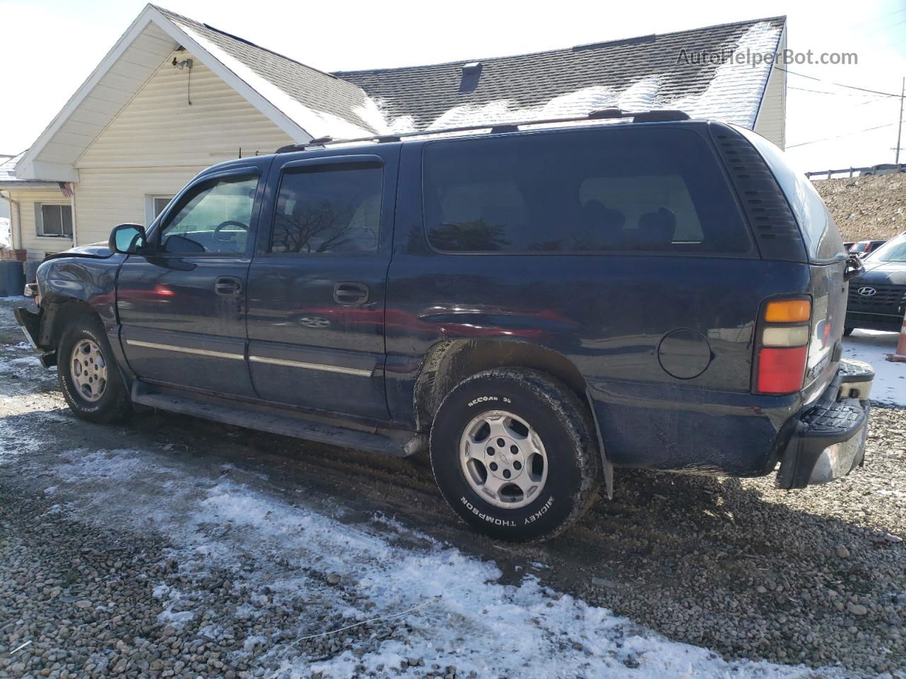 2005 Chevrolet Suburban K1500 Blue vin: 3GNFK16Z45G224964