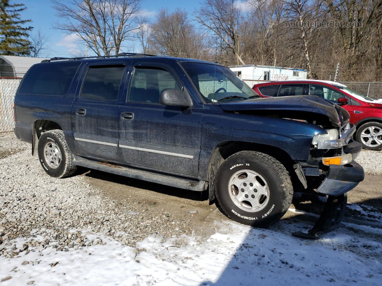 2005 Chevrolet Suburban K1500 Blue vin: 3GNFK16Z45G224964