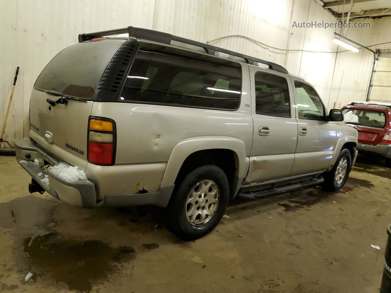 2005 Chevrolet Suburban K1500 Silver vin: 3GNFK16Z65G128561