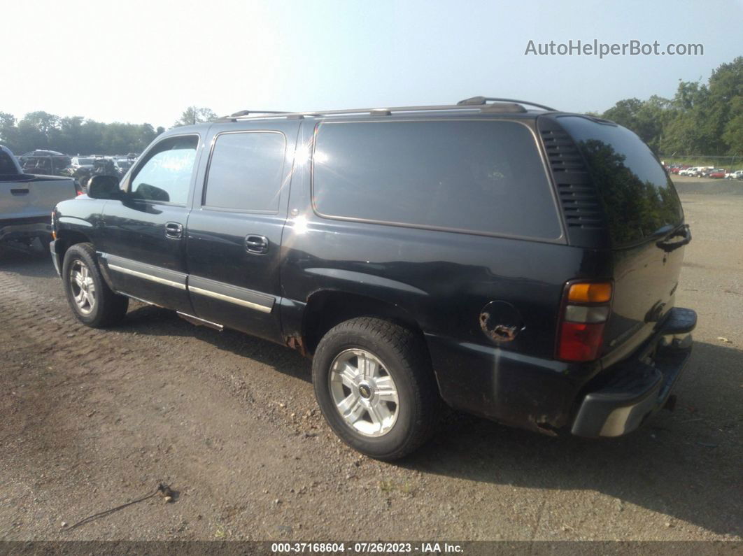 2005 Chevrolet Suburban Lt Black vin: 3GNFK16Z65G138684