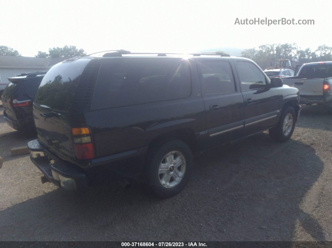 2005 Chevrolet Suburban Lt Black vin: 3GNFK16Z65G138684