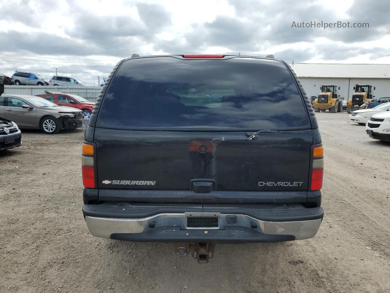 2005 Chevrolet Suburban K1500 Black vin: 3GNFK16Z65G142458