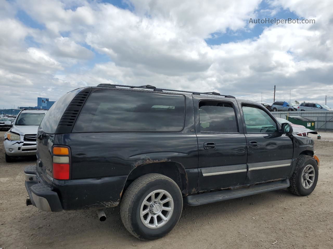 2005 Chevrolet Suburban K1500 Black vin: 3GNFK16Z65G142458