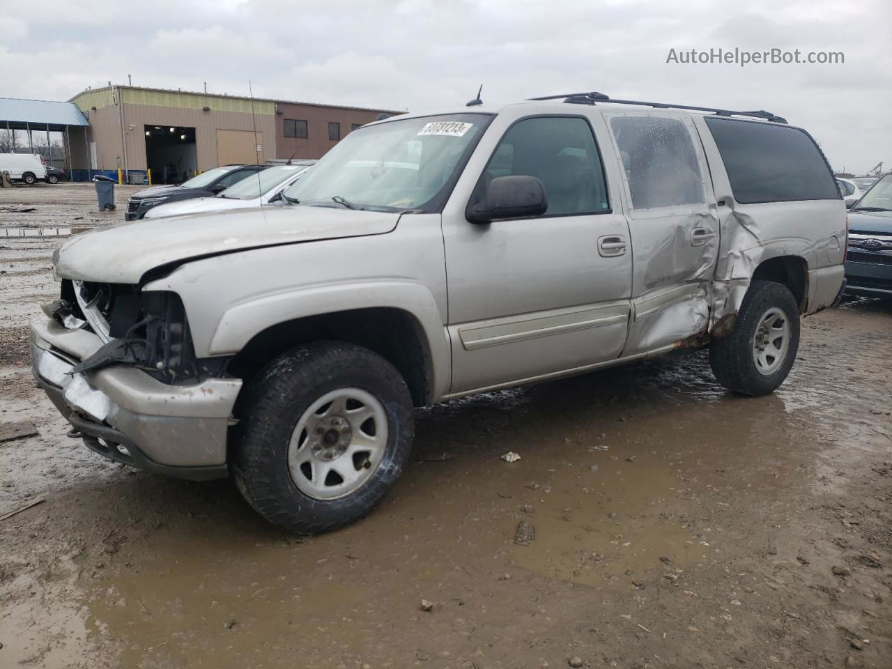 2005 Chevrolet Suburban K1500 Серебряный vin: 3GNFK16Z65G163536