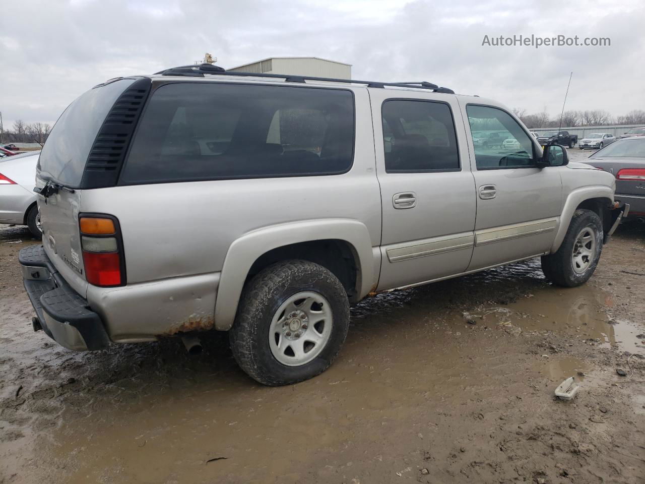 2005 Chevrolet Suburban K1500 Серебряный vin: 3GNFK16Z65G163536