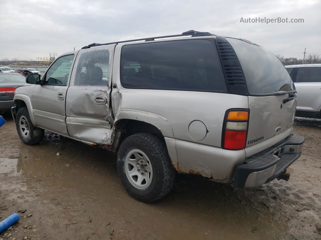 2005 Chevrolet Suburban K1500 Серебряный vin: 3GNFK16Z65G163536