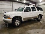 2005 Chevrolet Suburban K1500 White vin: 3GNFK16Z65G164895