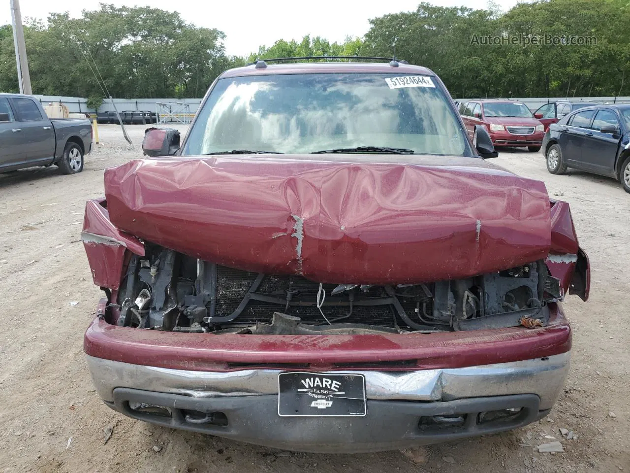 2005 Chevrolet Suburban K1500 Maroon vin: 3GNFK16Z65G202268